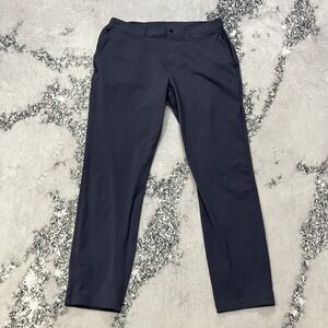 Public Rec Slim Fit‎ Pants Navy 36x32 Stretch Performance Casual Office Men